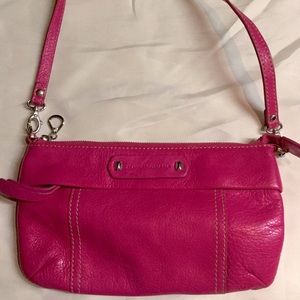 Pink Francesco Biasia Wristlet
